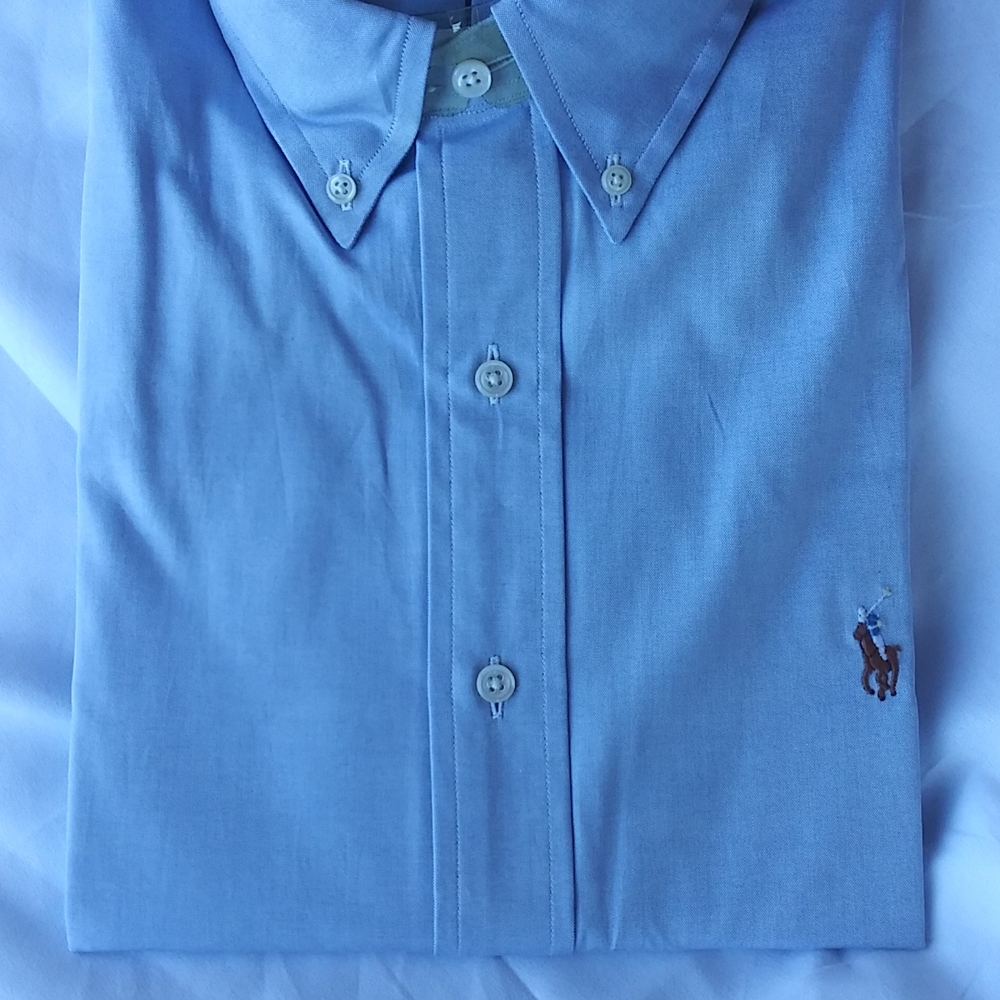 NWT Ralph Lauren Mens Dress Shirt 16.5